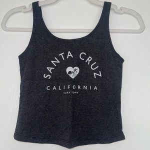 SANTA CRUZ CROPPED TANK TOP